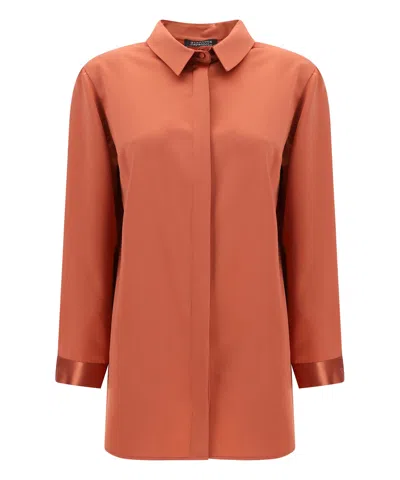 Gianluca Capannolo Katherine Shirt In Brown