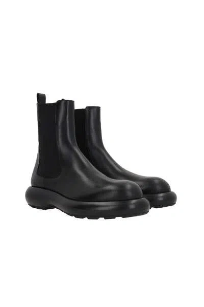Jil Sander Boots In Black