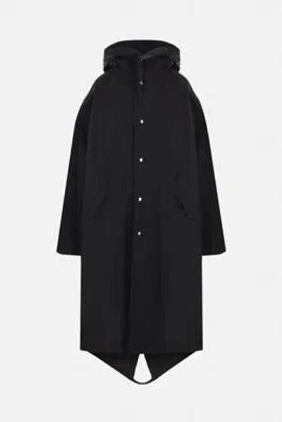Jil Sander Coats In Black