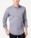 TOMMY HILFIGER MEN'S BIG & TALL CLASSIC-FIT STRETCH SOLID CAPOTE SHIRT