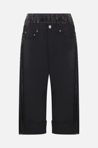 Junya Watanabe Trousers In Black+black