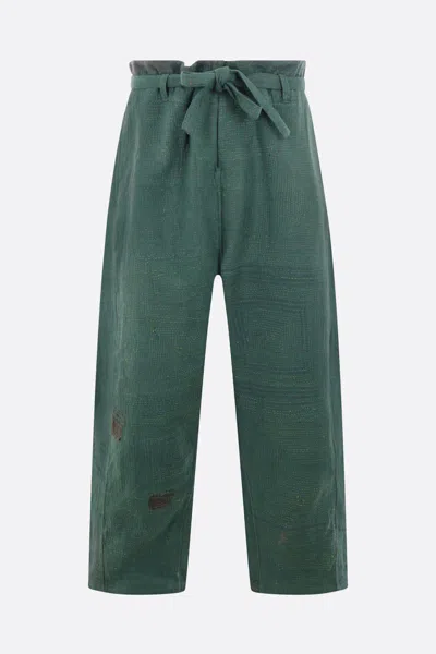 Kartik Research Trousers In Green
