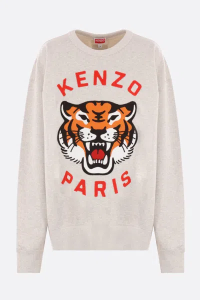 Kenzo Sweaters In Pale Grey