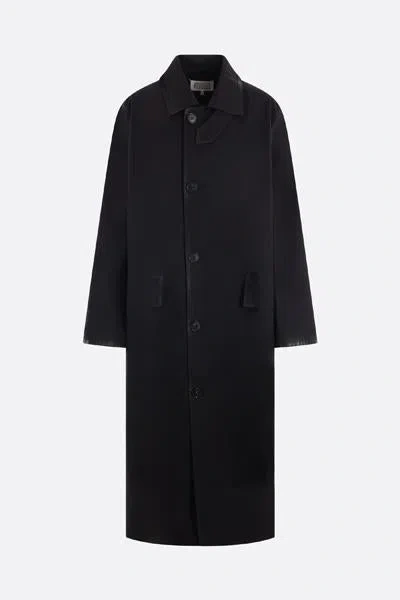 Maison Margiela Coats In Black
