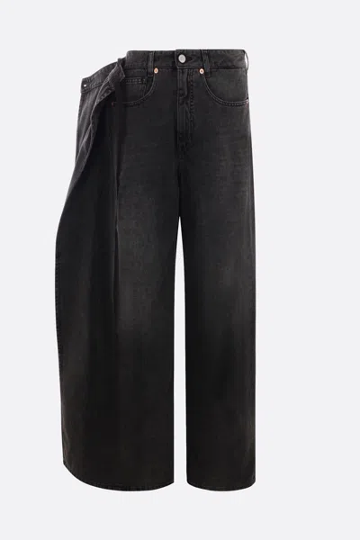 Mm6 Maison Margiela Jeans  Woman Color Charcoal In 炭黑色