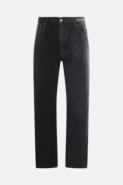 Mm6 Maison Margiela Jeans In Black+grey