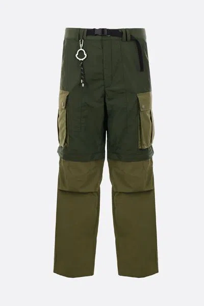 Moncler Genius Trousers In Green