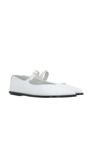 Nicolo' Pasqualetti Flat Shoes In White