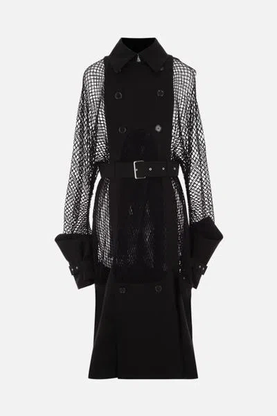 Noir Kei Ninomiya Coats In Black