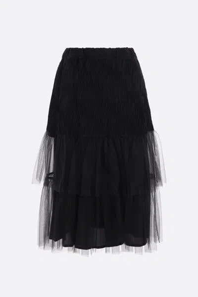 Noir Kei Ninomiya Skirts In Black