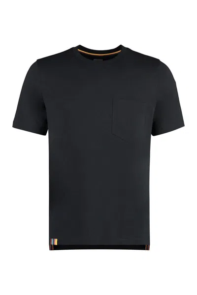 Paul Smith Cotton Crew-neck T-shirt In Black