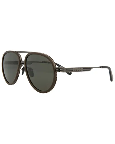 Gucci Men's Gg0982s 59mm Sunglasses In Grey