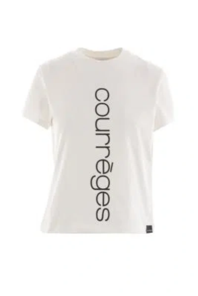 Courrèges Courreges T-shirts And Polos In Heritage White