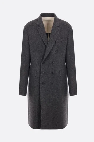 Dries Van Noten Coats In Grey