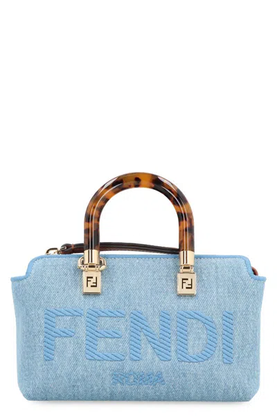 Fendi By The Way 牛仔迷你包 In Denim