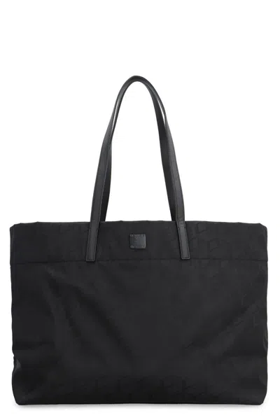 Mcm Aren Tote Bag In Black