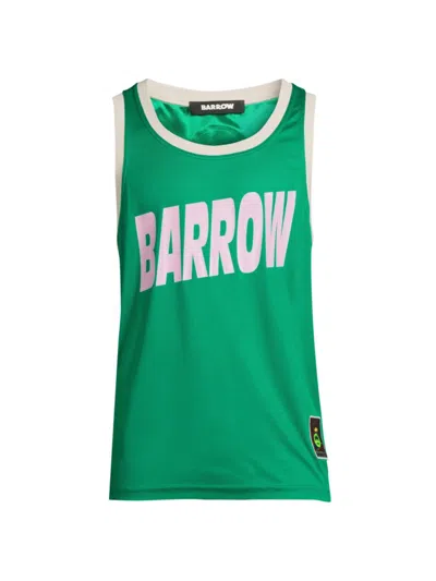 Barrow Logo-print Smiley Vest In Kelly Green