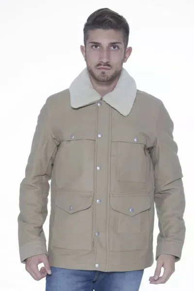 Gant Beige Fabric Esterno Jacket