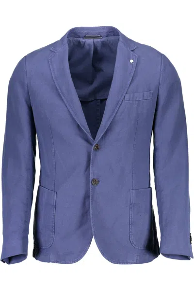 Gant Blue Cotton Jacket