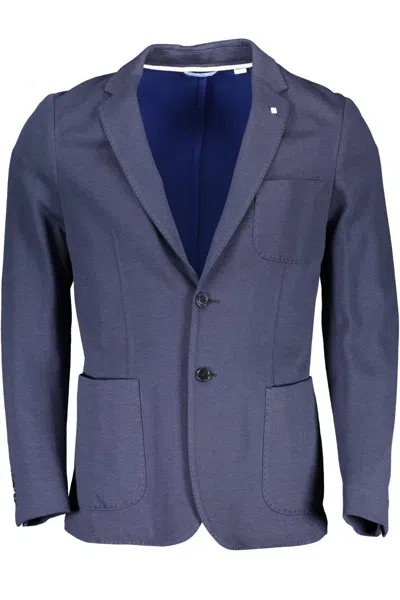 Gant Blue Cotton Jacket