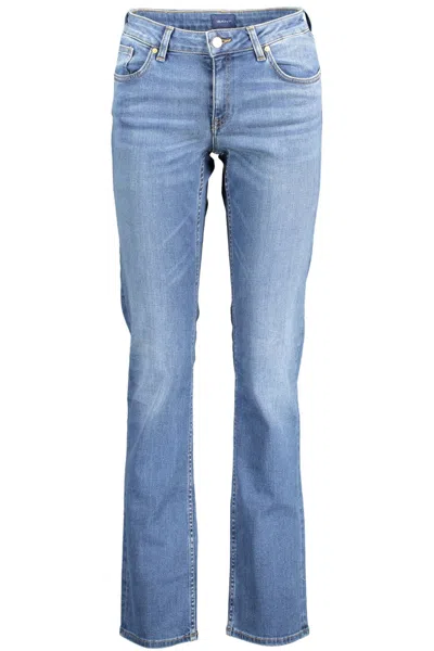 Gant Blue Cotton Jeans & Trouser
