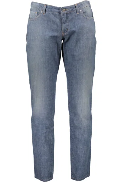 Costume National Blue Fabric Esterno Jeans & Trouser