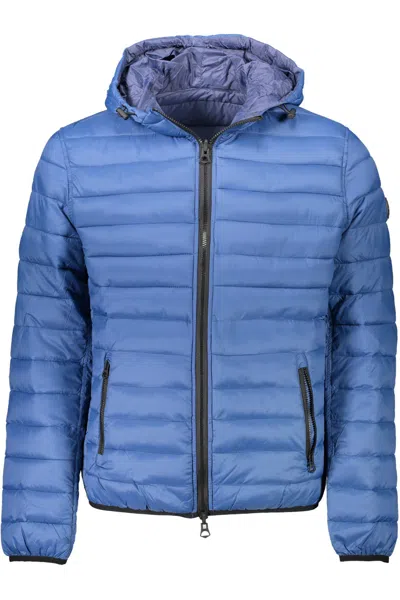 U.s. Polo Assn Blue Nylon Jacket