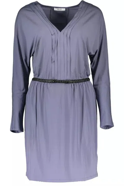 Liu •jo Blue Polyester Dress