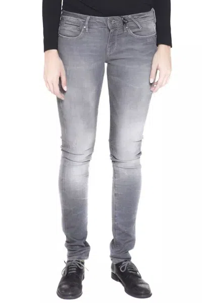 Guess Jeans Gray Cotton Jeans & Pant In Blue