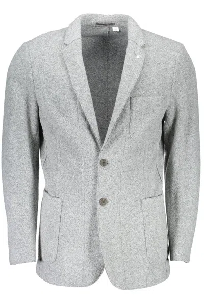 Gant Grey Polyester Jacket