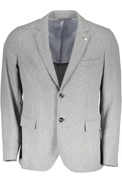 Gant Grey Polyester Jacket