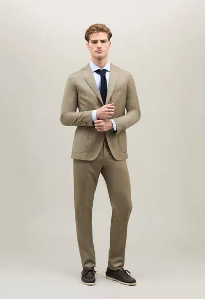 Boglioli Wool Solaro K-suit In Lightbrown