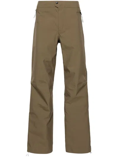 Roa 3l Xpore Straight Trousers In Green