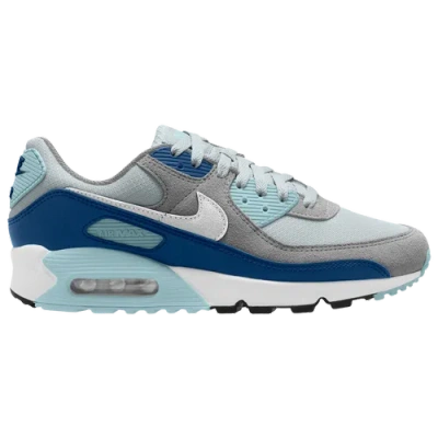 Nike Mens  Air Max 90 In White/blue/grey