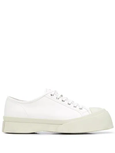 Marni Pablo Low-top Lace-up Trainer In White