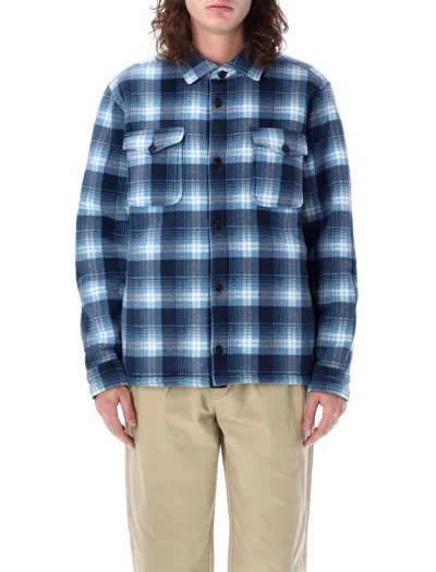 Polo Ralph Lauren Check Shirt Jacket In Blue Check