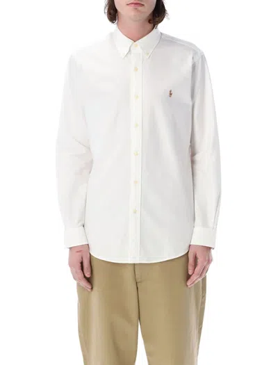 Polo Ralph Lauren Custom Fit Shirt In White