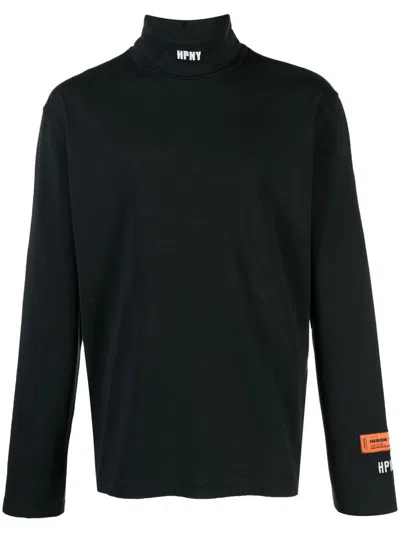 Heron Preston Sweaters In Black