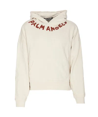 Palm Angels Sweaters In White