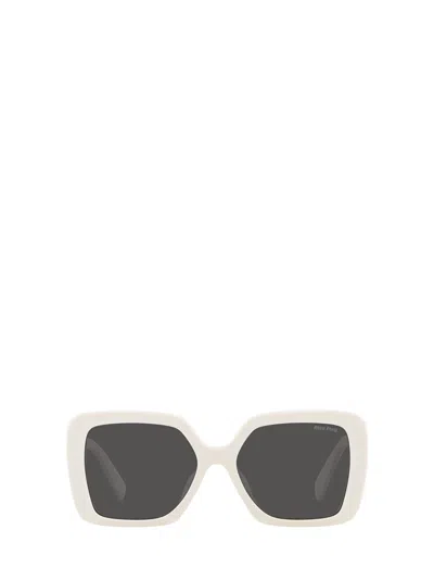 Miu Miu Women's Sunglasses, Mu 10ys In White