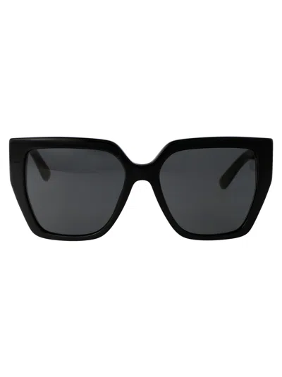 Dolce &amp; Gabbana Eyewear Dg4438s Sunglasses In 501/87 Black