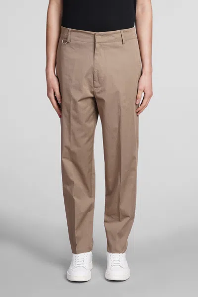 Low Brand Pants In Beige Wool In Taupe
