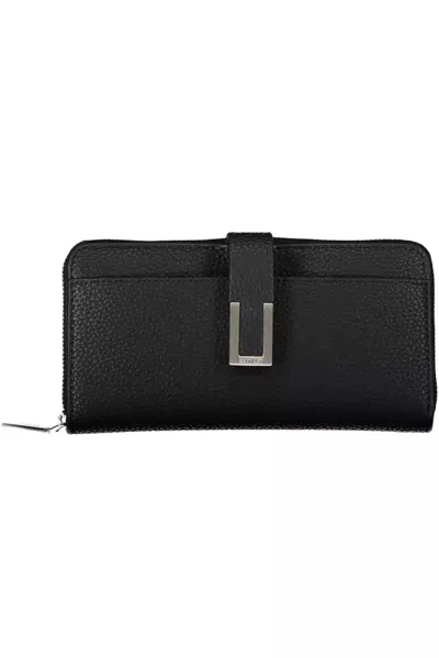 Calvin Klein Polyester Men's Wallet In Black