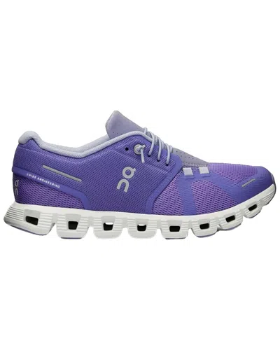 On Running Cloud 5 Mesh Sneakers In Purple