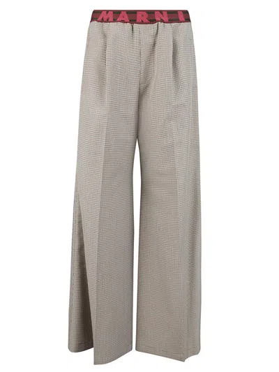 Marni Trousers In Gray