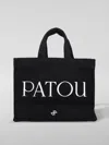 Patou Woman Handbag Black Size - Cotton
