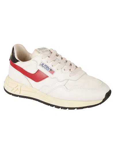 Autry Sneakers In White Red