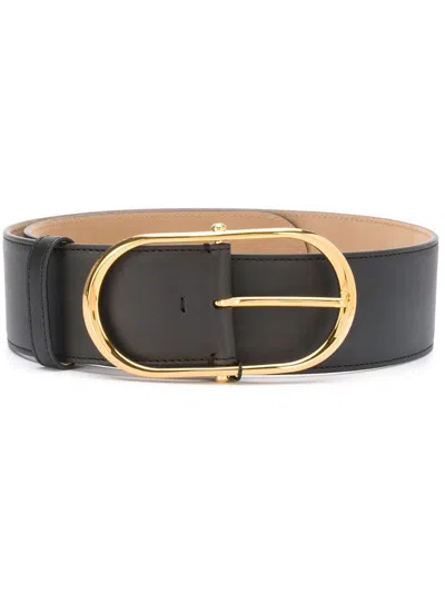 Dolce & Gabbana Buckle Belt In Black