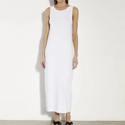 Enza Costa Supima Cotton Dress In White