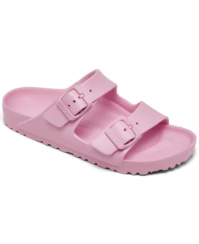 Birkenstock Women's Arizona Essentials Eva Two-strap Sandals From Finish Line In Fondant Pink